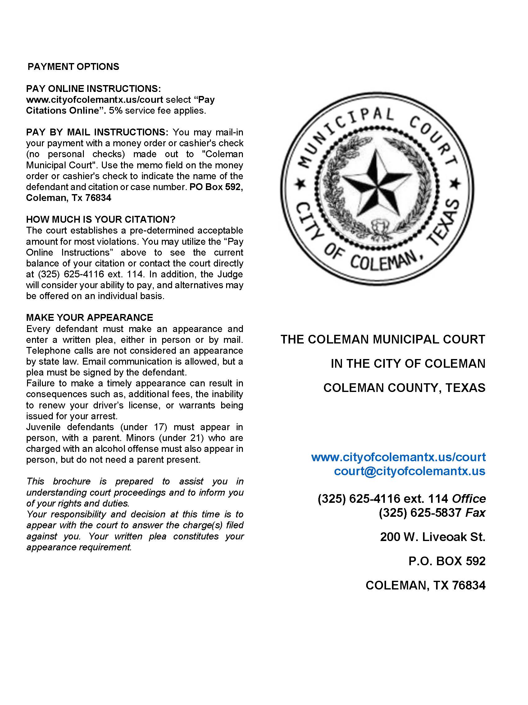 Citation Brochure